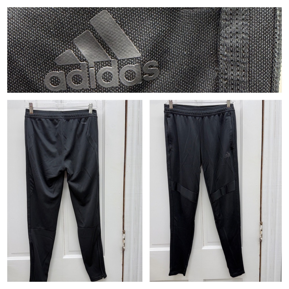 Adidas Climacool Black Tapered Leg Athletic Pants Women's Small‎